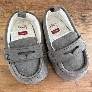 Carters baby Slip-On Shoes – Size 3/6M | Cozy Soft Sole